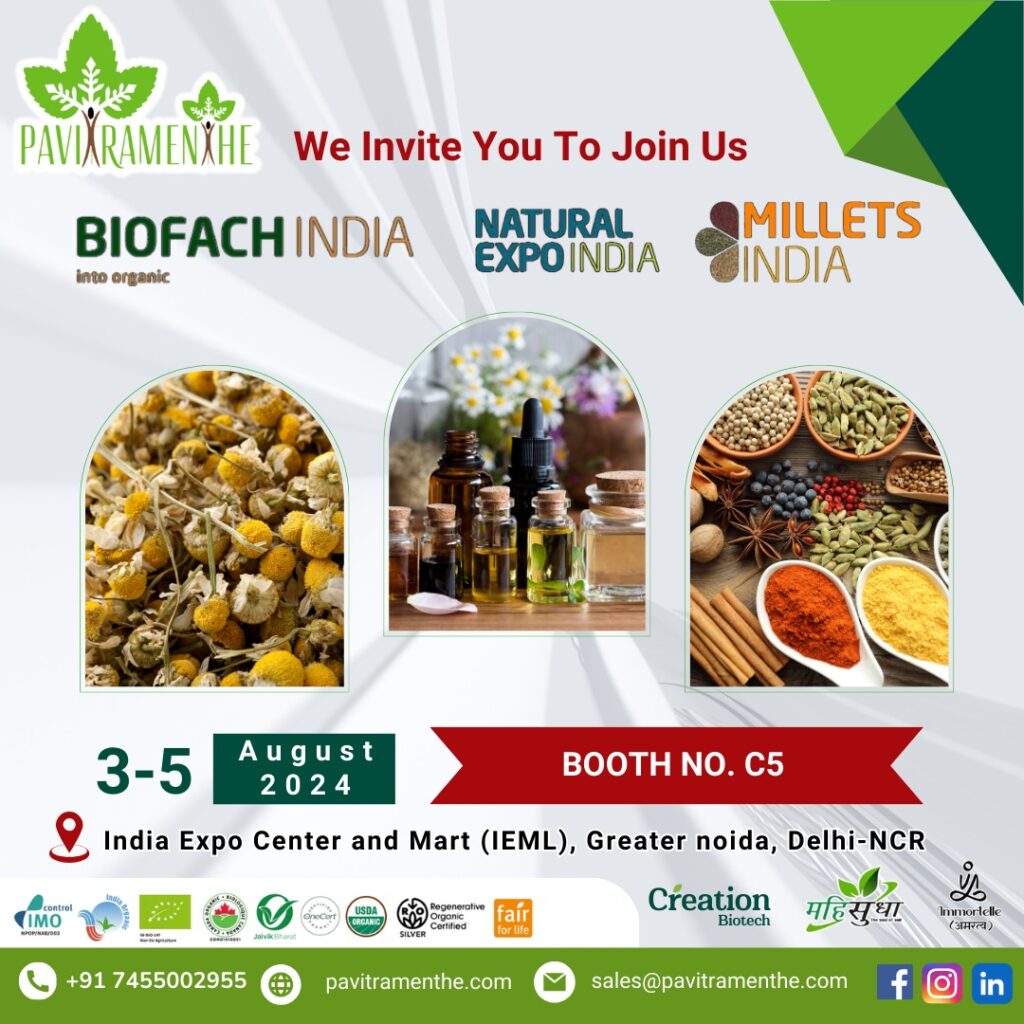 Biofach india exhibition 2024 greater noida