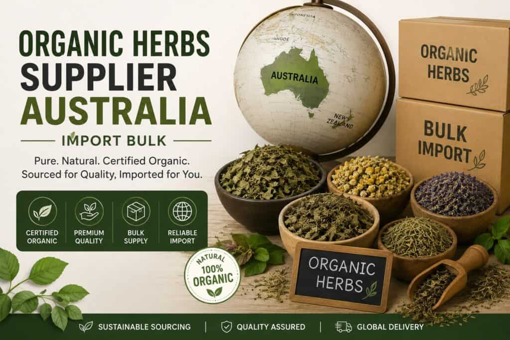 Organic Herbs Supplier in Australia